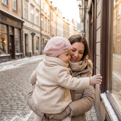 Bonnet bebe maman protege bebe