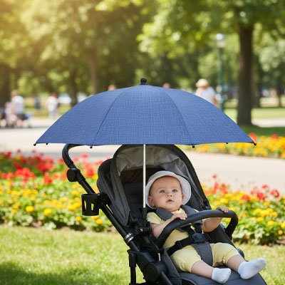 Ombrelle pour poussette​ bebe est bien dans l ombre