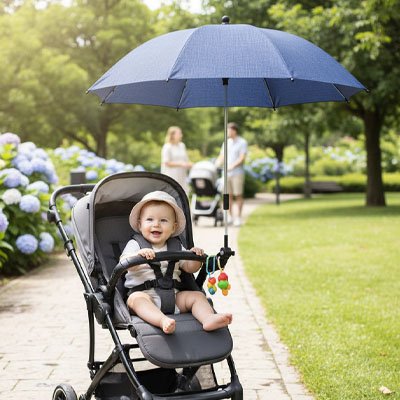 Ombrelle pour poussette​ pratique pour bebe