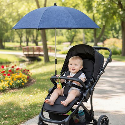 Ombrelle pour poussette​  superbe protection
