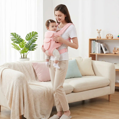 porte bébé maman au salon relaxing