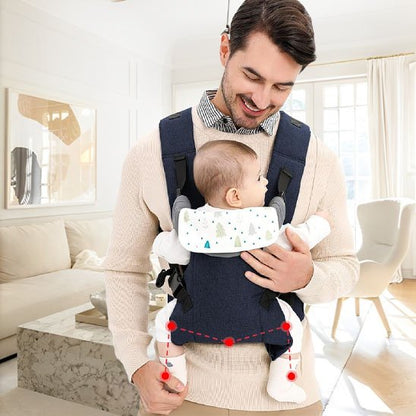 Porte bébé  papa et avec son nouveau ne
