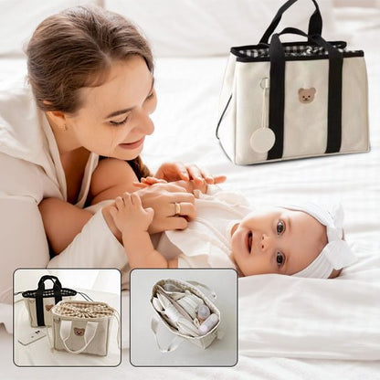 Sac à langer maman ravie avec son bebe