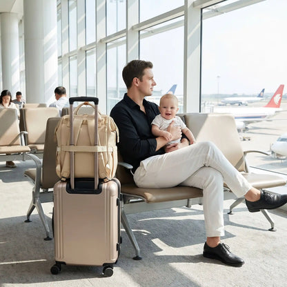 sac à Langer à dos papa en voyage avec bebe
