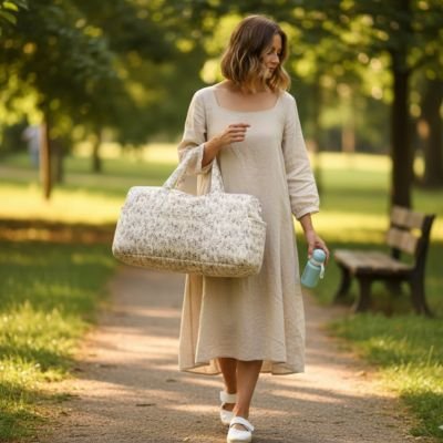 sac à langer maman en promenade