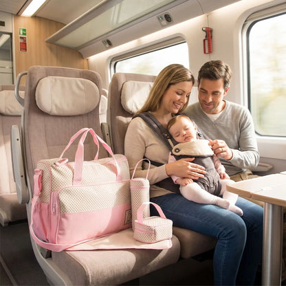 sac à Langer  parents en voyage avec bebe