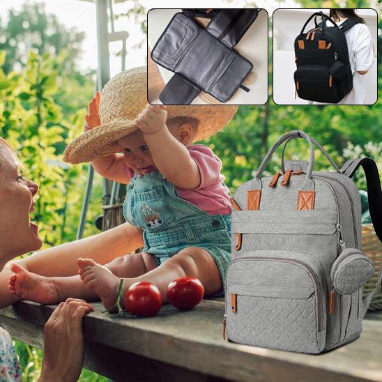 Sac à langer sortie en famille