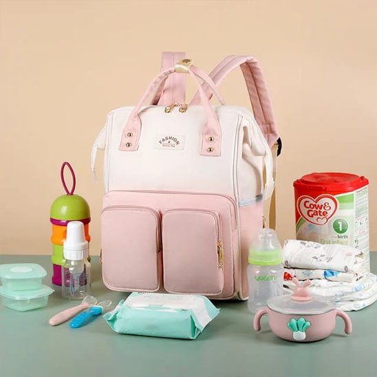 sac à langer spacieux et pratique
